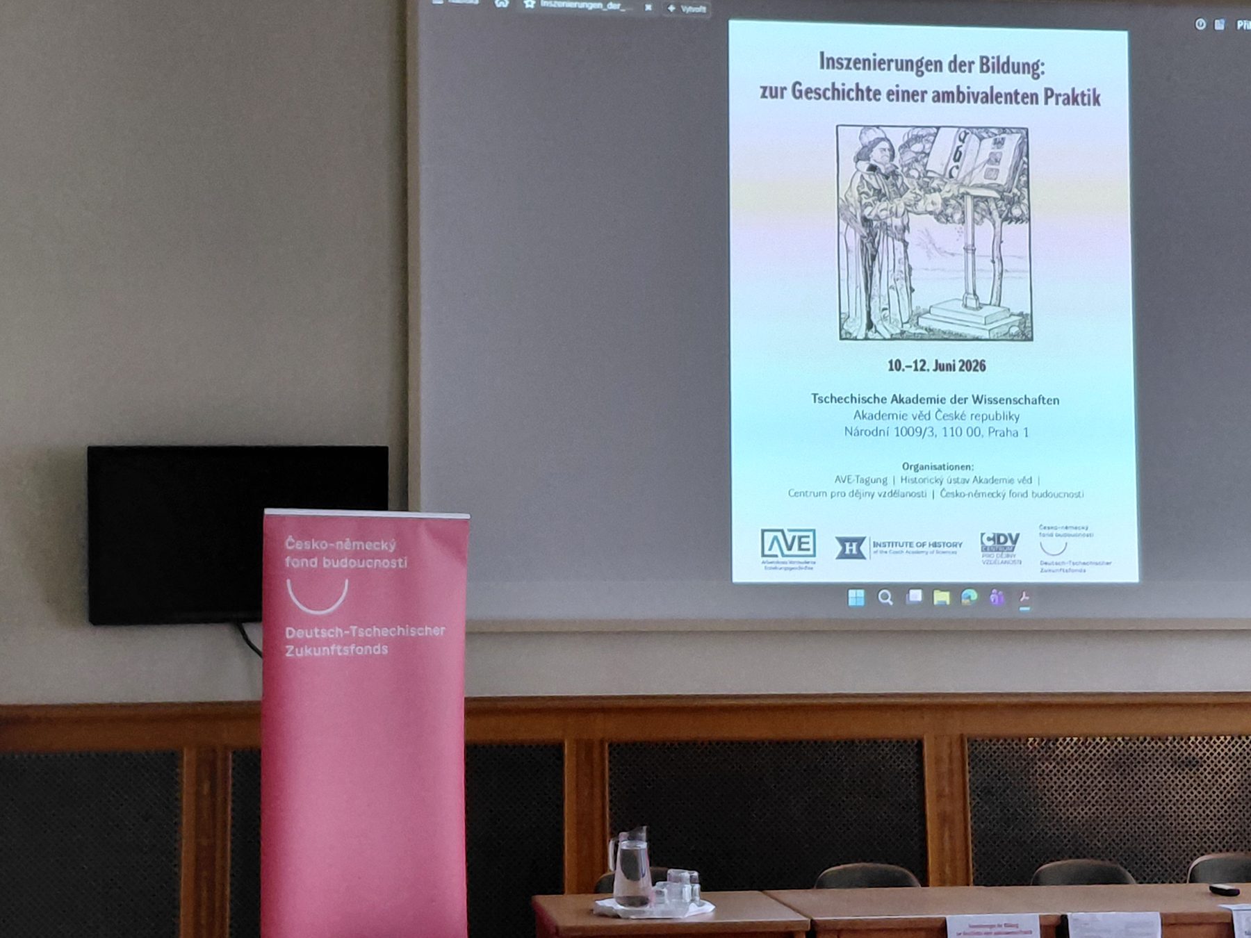 Impression von der Tagung Inszenierungen der Bildung