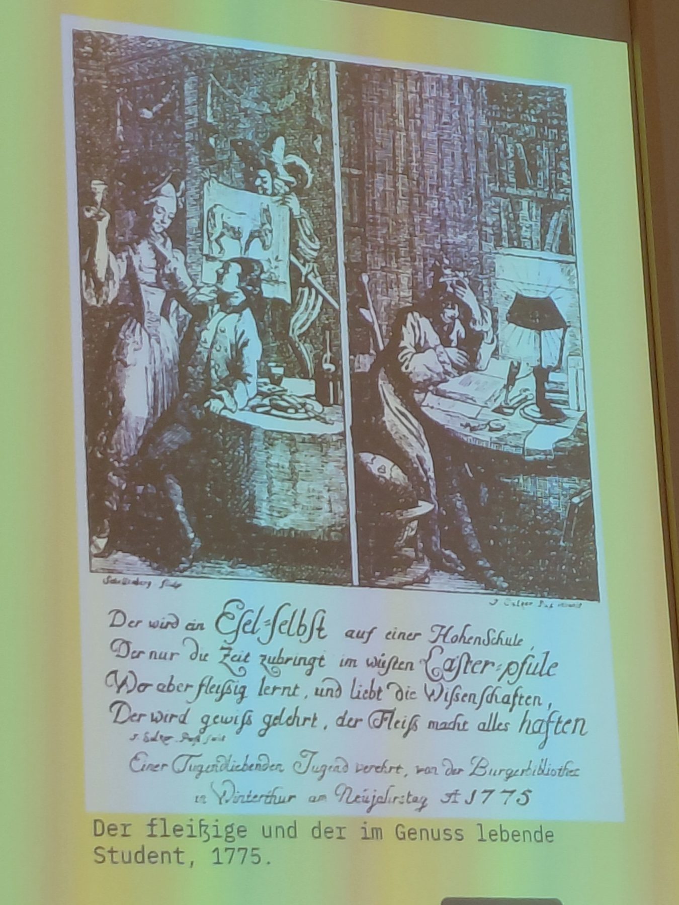 Impression von der Tagung Inszenierungen der Bildung
