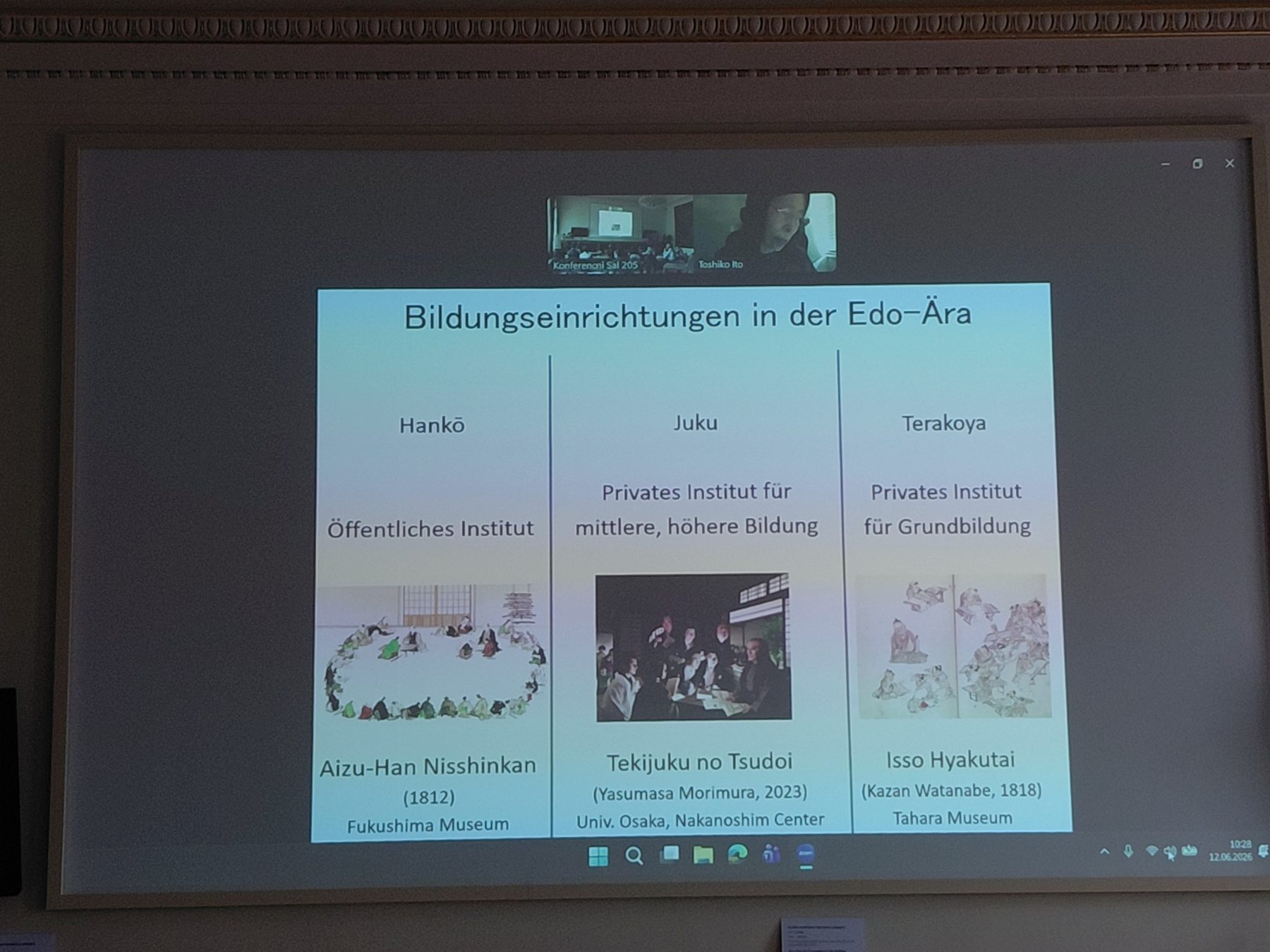 Impression von der Tagung Inszenierungen der Bildung