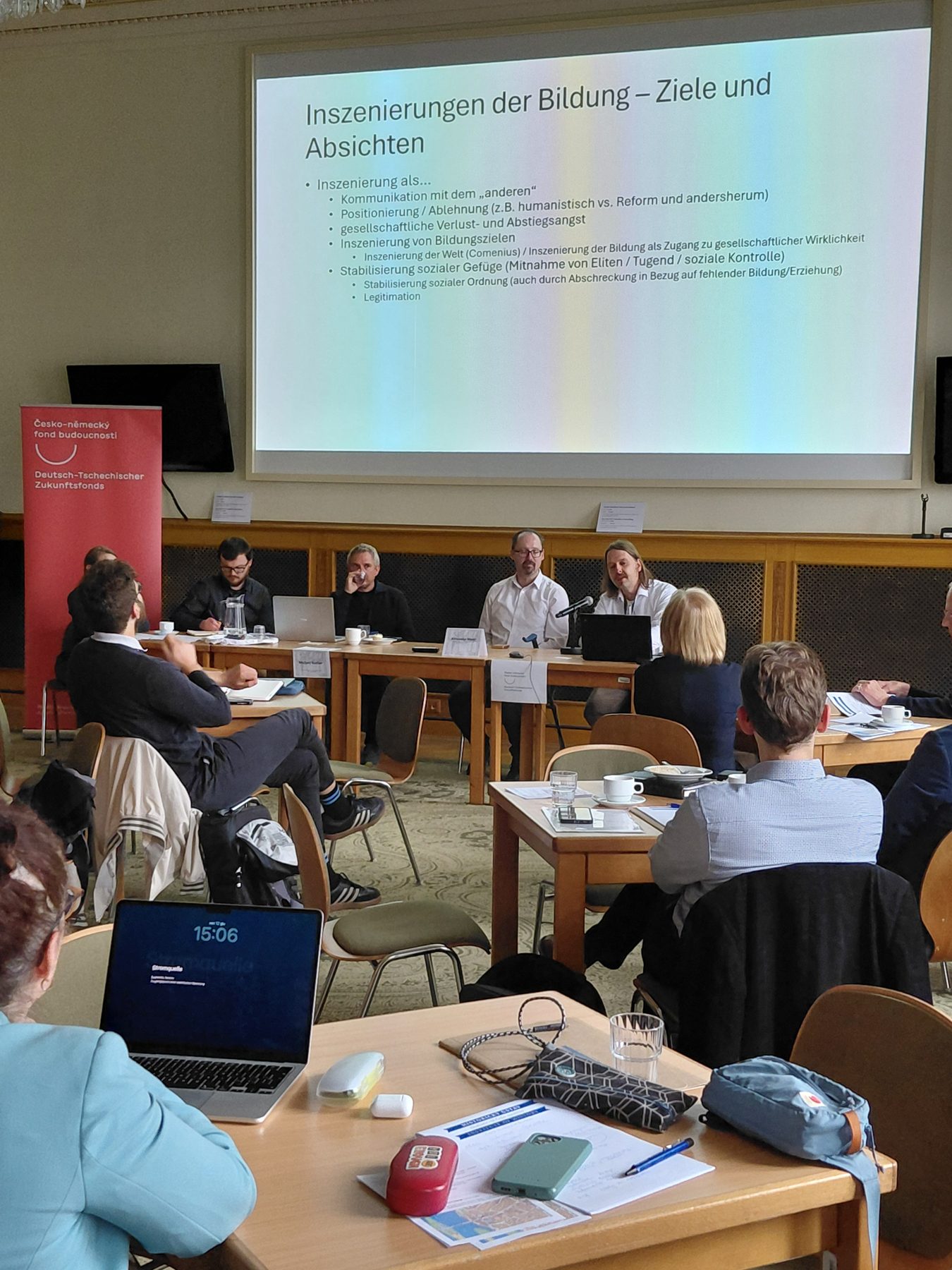 Impression von der Tagung Inszenierungen der Bildung